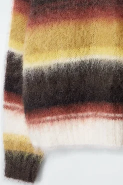 Hot COS MOHEROWY SWETER Z OKRĄGŁYM DEKOLTEM