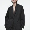 New COS NYLONOWA MARYNARKA – REGULAR FIT