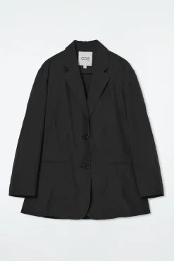 New COS NYLONOWA MARYNARKA – REGULAR FIT