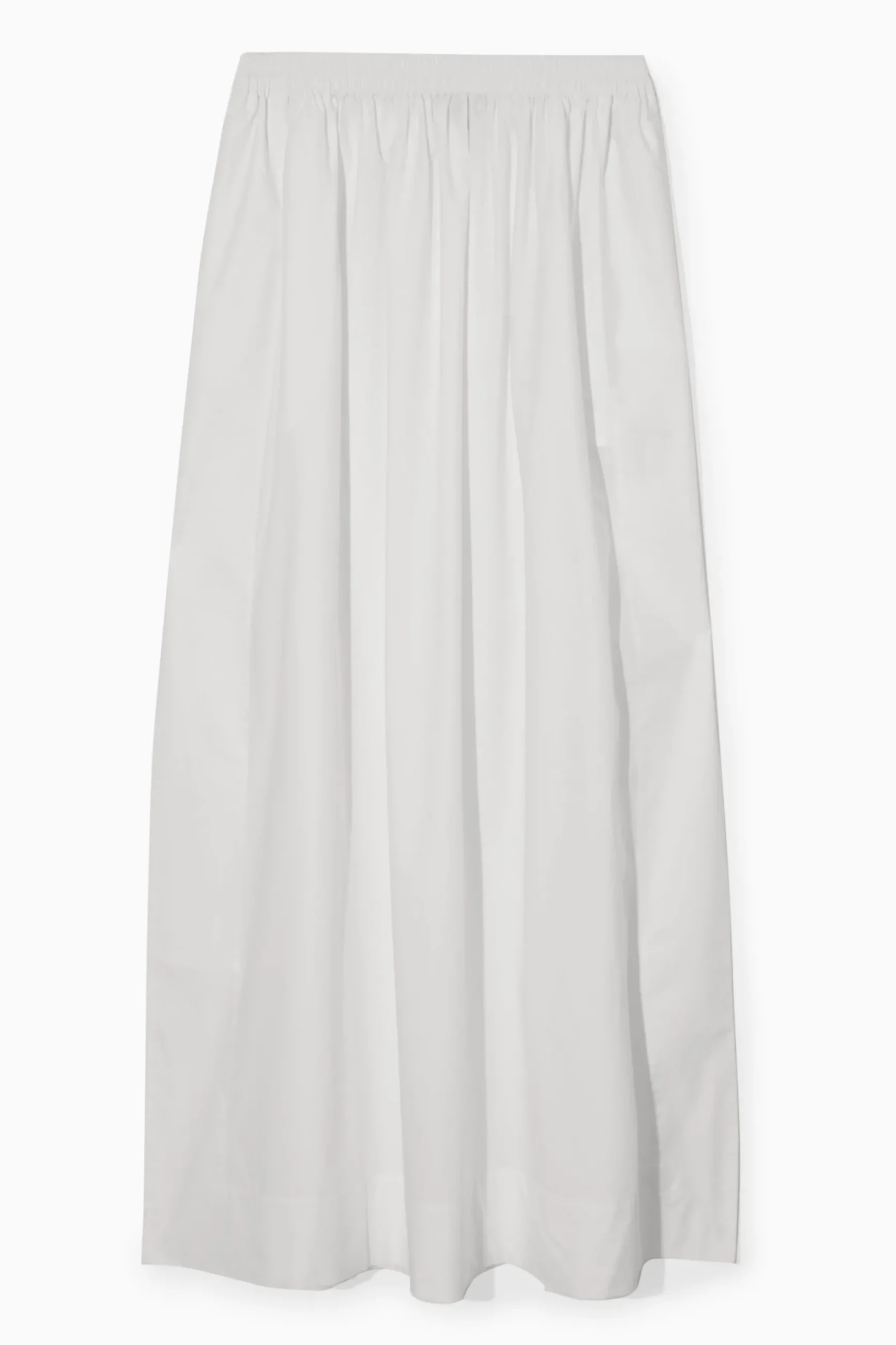 Outlet COS OBSZERNA SPÓDNICA MAXI Z ZEBRANYM MATERIAŁEM