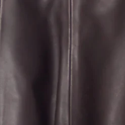 Fashion COS OBSZERNA TRAPEZOWA SPÓDNICA MIDI ZE SKÓRY