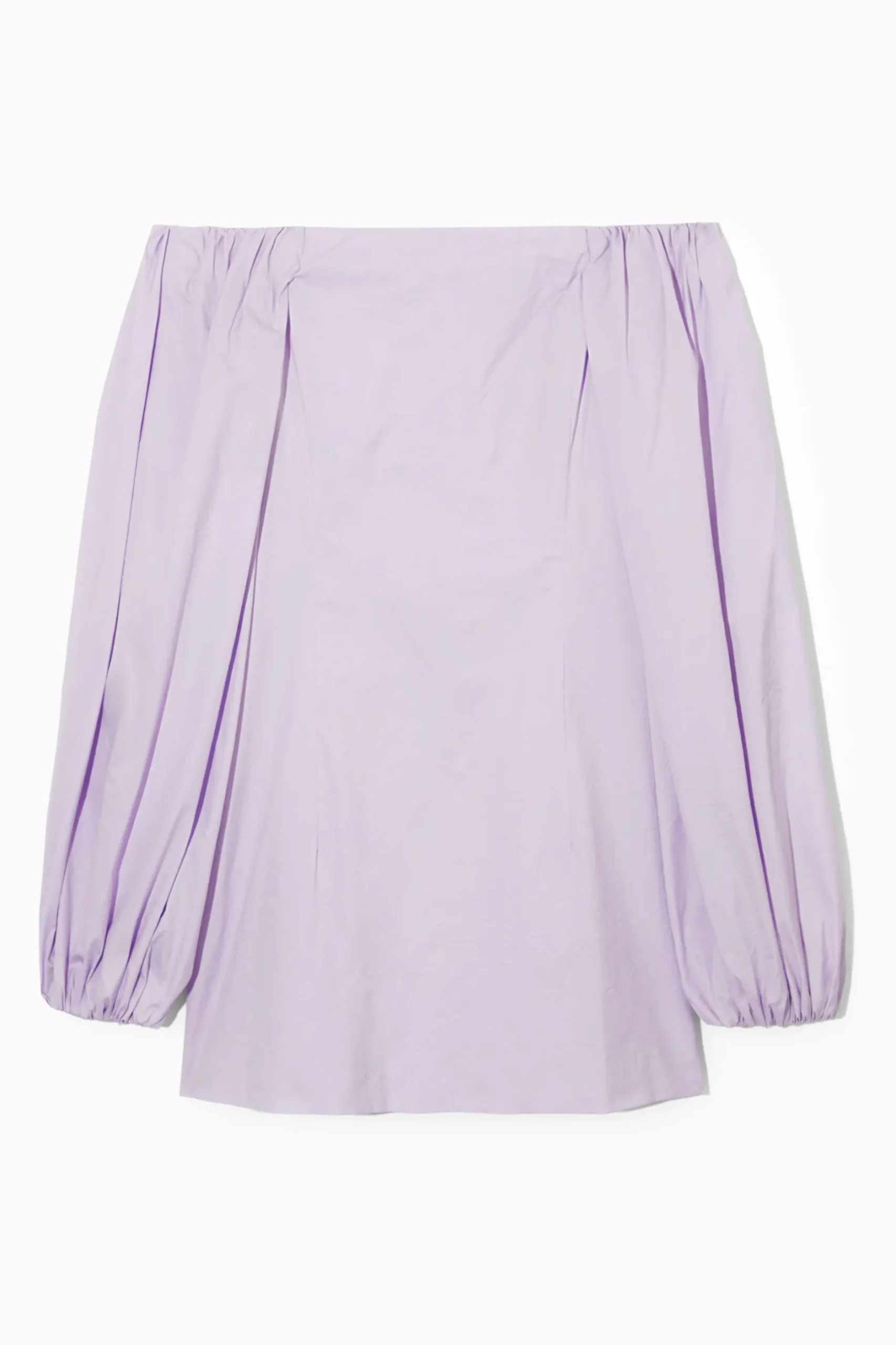 Online COS OFFTHESHOULDER MINI DRESS