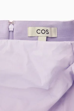 Online COS OFFTHESHOULDER MINI DRESS