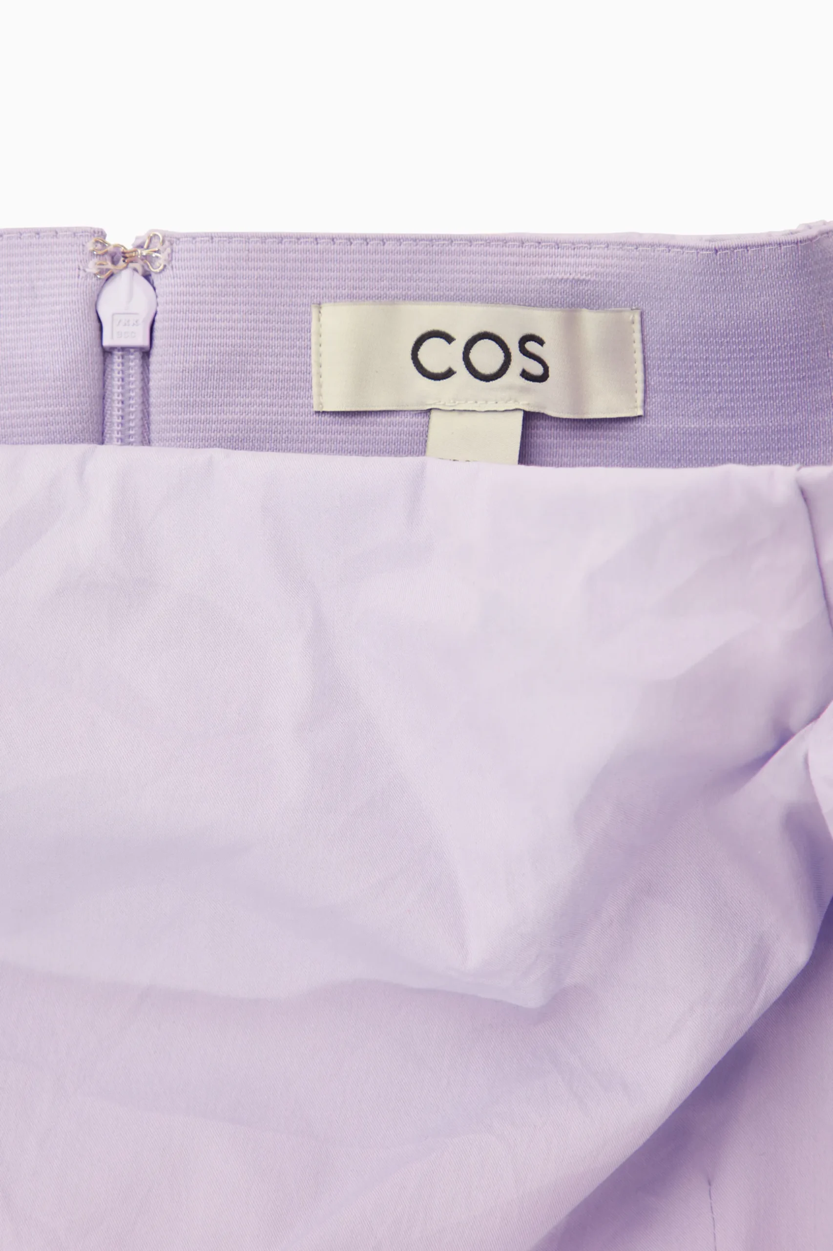 Online COS OFFTHESHOULDER MINI DRESS