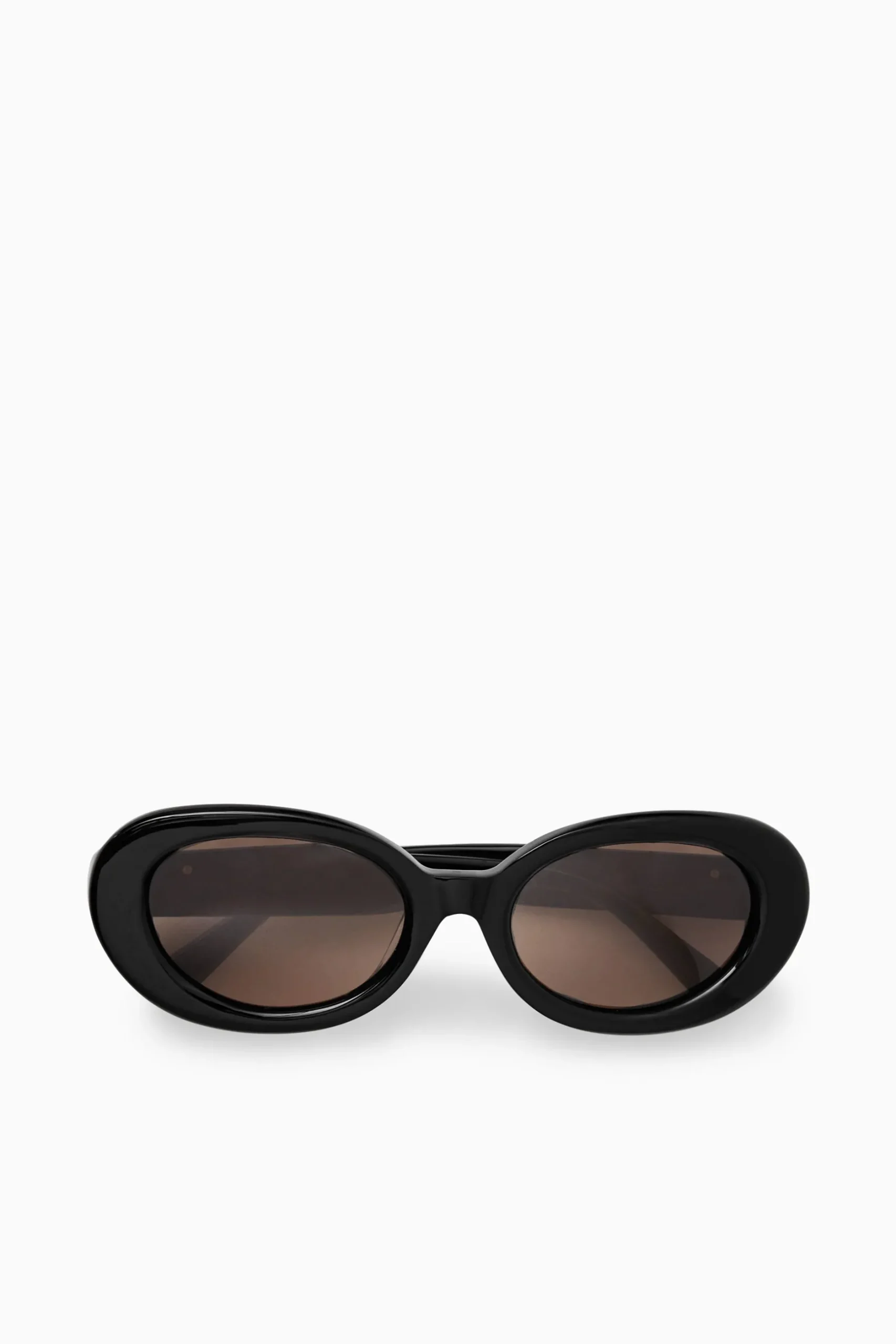 Hot COS OKRĄGŁE OKULARY PRZECIWSŁONECZNE – MODEL „OVAL” Czarny