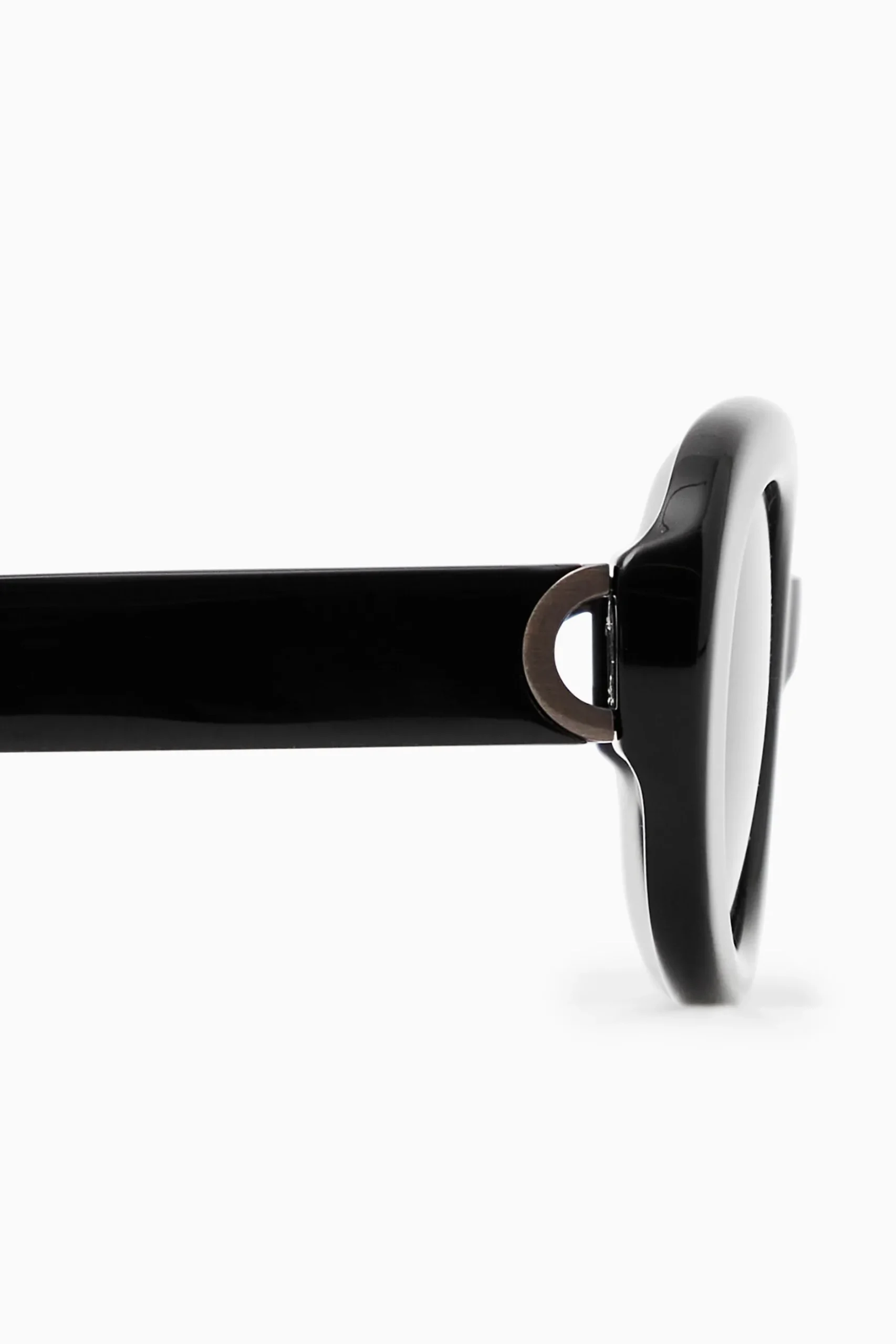 Hot COS OKRĄGŁE OKULARY PRZECIWSŁONECZNE – MODEL „OVAL” Czarny