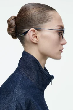 Clearance COS OKULARY PRZECIWSŁONECZNE „DAZE” TYPU KOCIE OKO Czarny