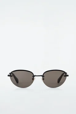 Clearance COS OKULARY PRZECIWSŁONECZNE „DAZE” TYPU KOCIE OKO Czarny