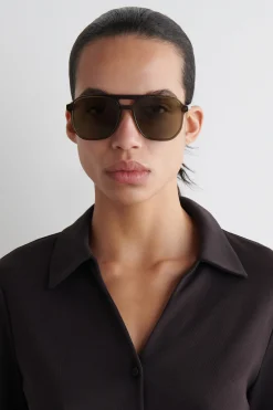 Fashion COS OKULARY PRZECIWSŁONECZNE PILOTKI