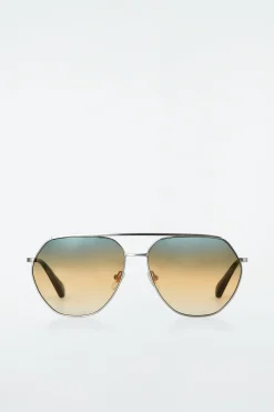 Best COS OKULARY PRZECIWSŁONECZNE PILOTKI – MODEL „SKYLINE” Wielokolorowy