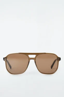 Fashion COS OKULARY PRZECIWSŁONECZNE PILOTKI