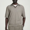Discount COS OPENKNIT BOUCLÉ POLO SHIRT