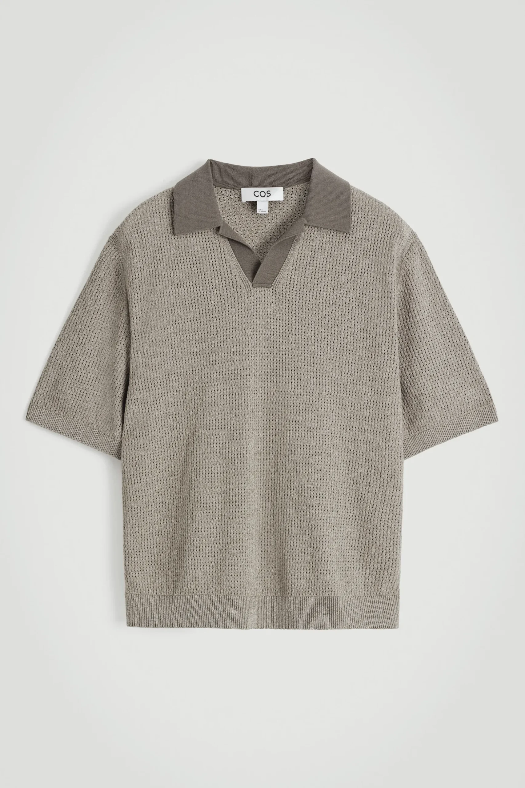 Discount COS OPENKNIT BOUCLÉ POLO SHIRT
