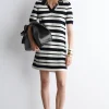 New COS OPENKNIT POLO MINI DRESS