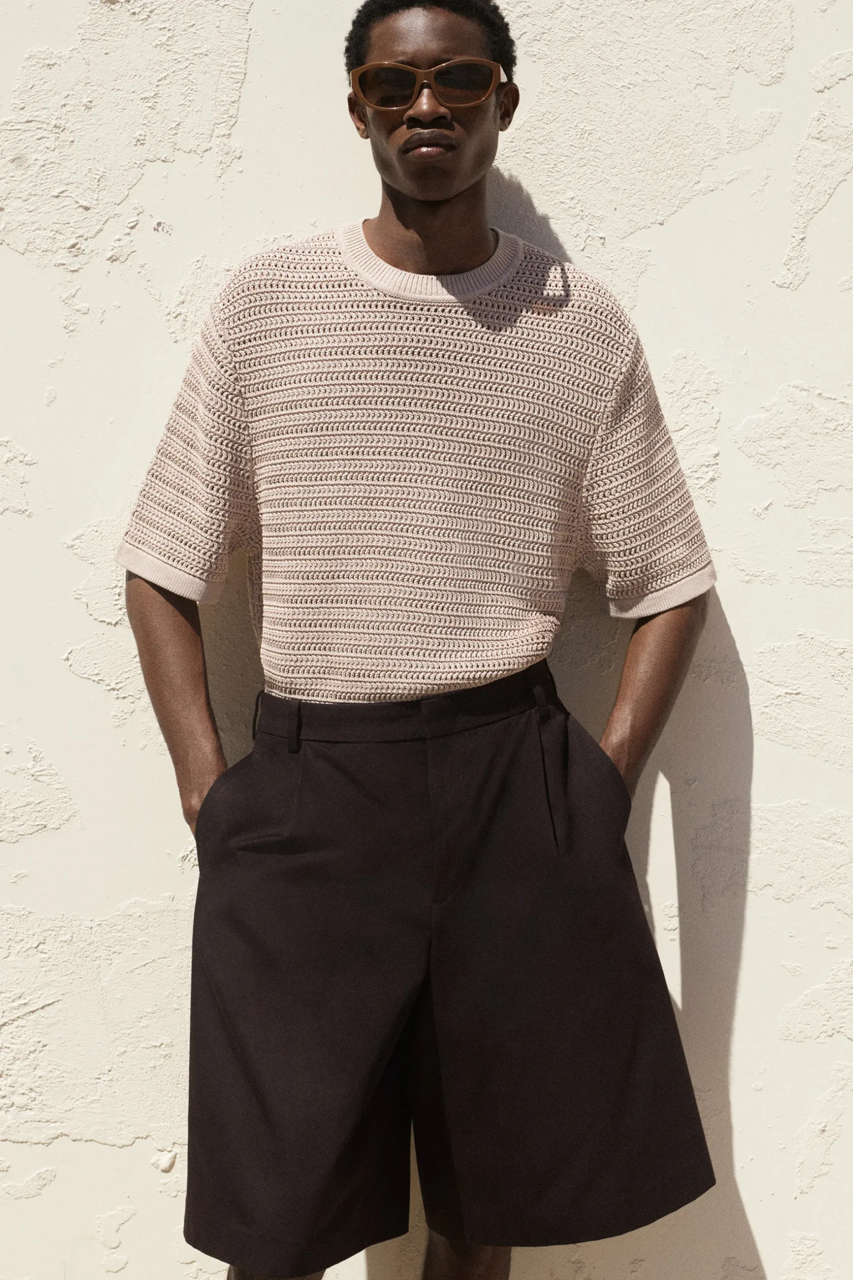 Hot COS OPENKNIT TSHIRT