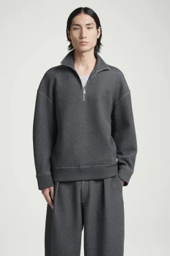 New COS OVERSIZE'OWA BLUZA Z DŻERSEJU Z PIANKI NEOPRENOWEJ