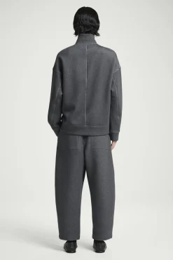 New COS OVERSIZE'OWA BLUZA Z DŻERSEJU Z PIANKI NEOPRENOWEJ