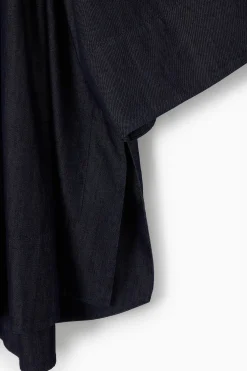 Best COS OVERSIZE'OWA DŻINSOWA BLUZKA ODSŁANIAJĄCA RAMIONA