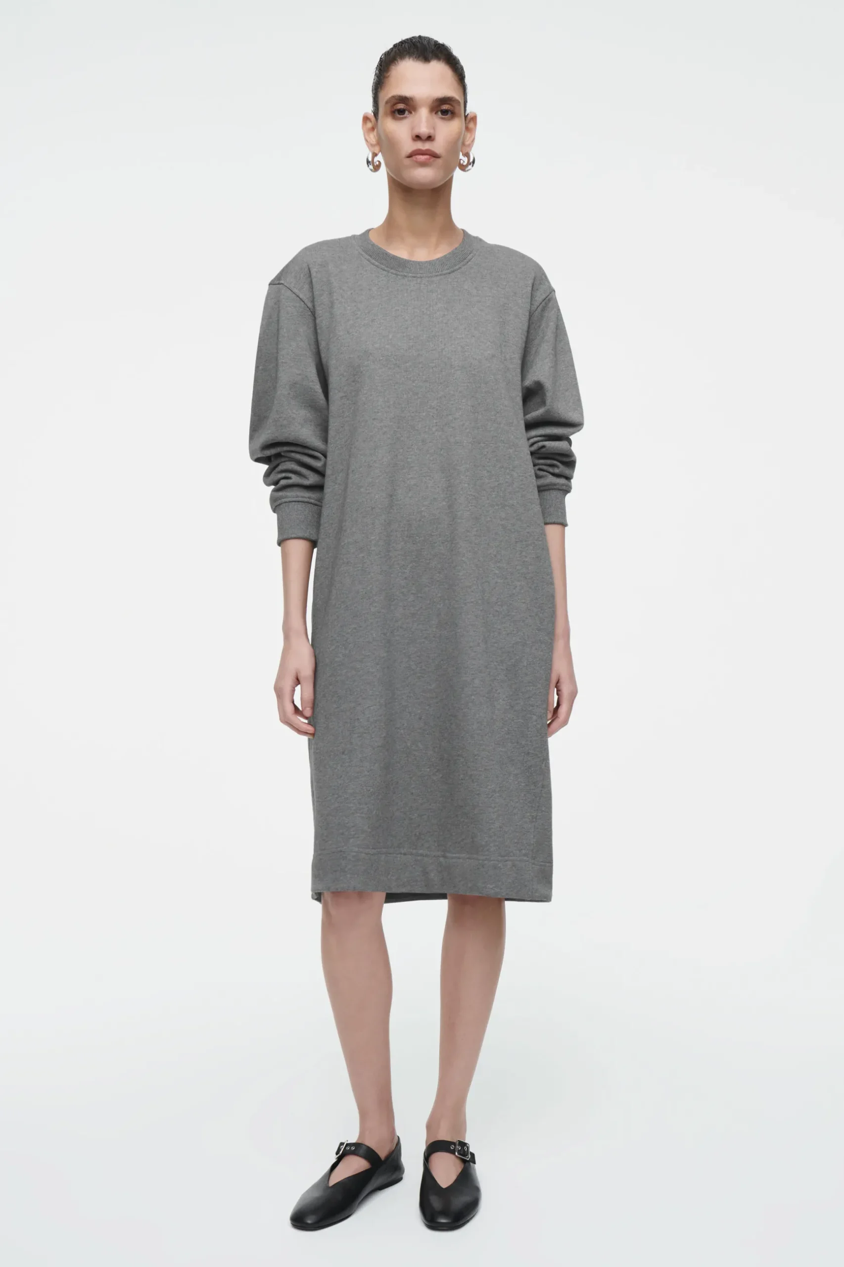 Hot COS OVERSIZE'OWA DRESOWA SUKIENKA MIDI