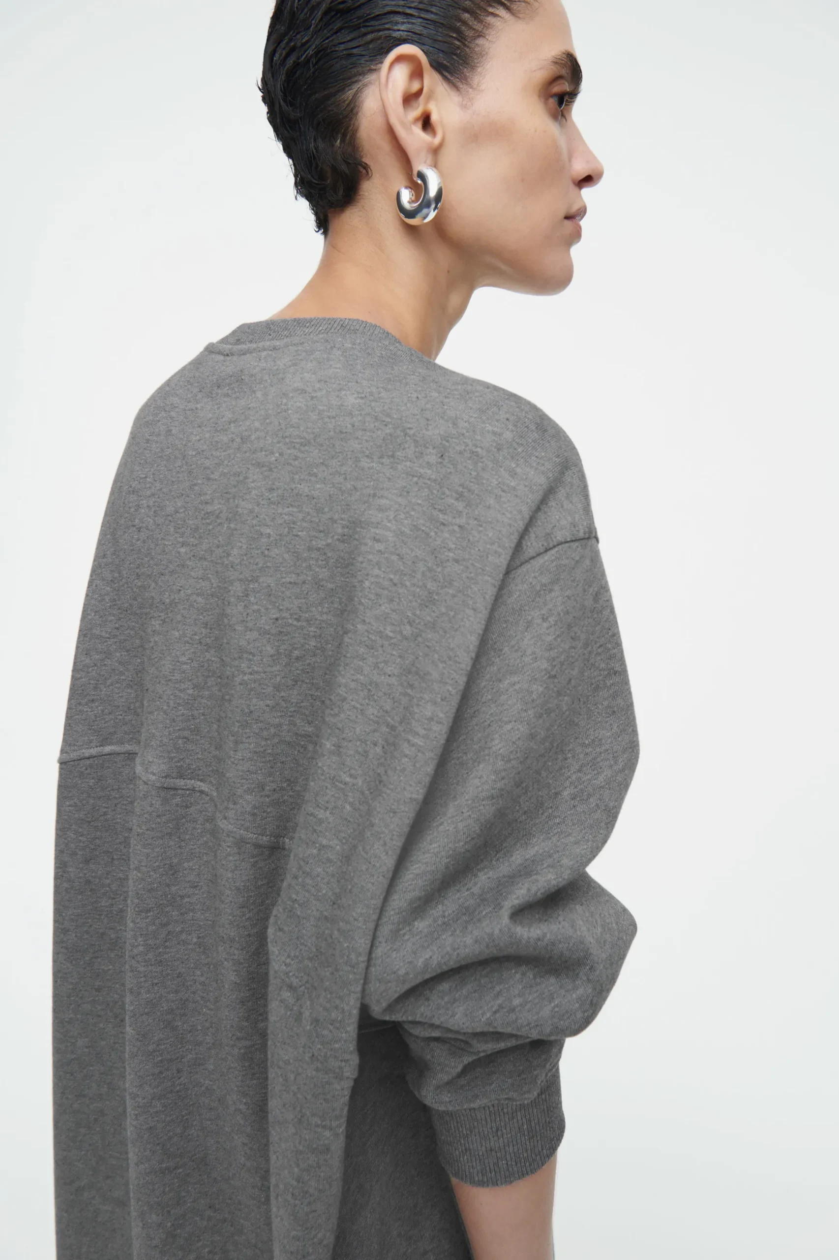 Hot COS OVERSIZE'OWA DRESOWA SUKIENKA MIDI