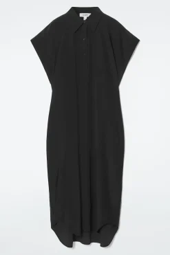 Sale COS OVERSIZE'OWA JEDWABNA SZMIZJERKA MIDI