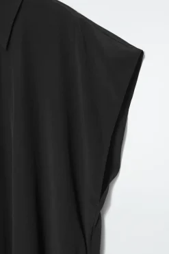 Sale COS OVERSIZE'OWA JEDWABNA SZMIZJERKA MIDI