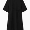 Discount COS OVERSIZE'OWA KAFTANOWA SUKIENKA MIDI