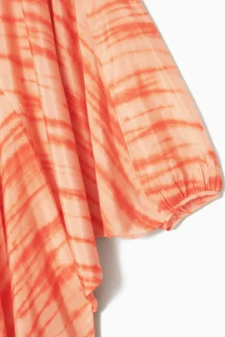Sale COS OVERSIZE'OWA KAFTANOWA SUKIENKA Z JEDWABIEM