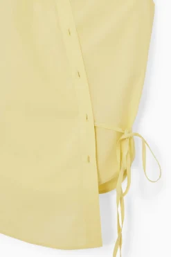 Outlet COS OVERSIZE'OWA KOPERTOWA KOSZULA BEZ RĘKAWÓW