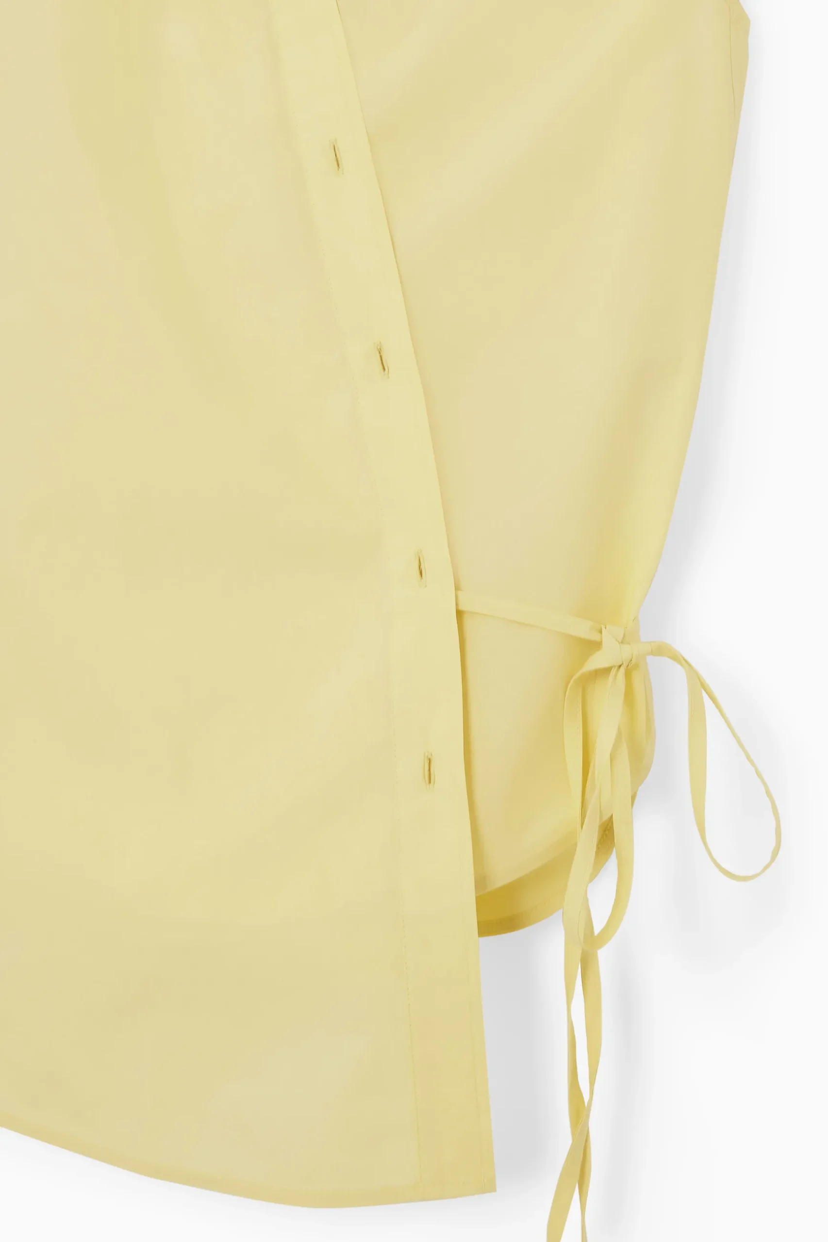 Outlet COS OVERSIZE'OWA KOPERTOWA KOSZULA BEZ RĘKAWÓW