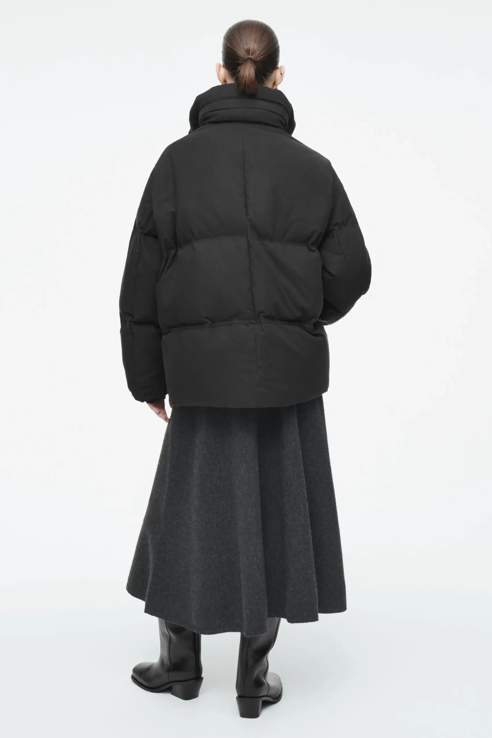 Sale COS OVERSIZE'OWA KURTKA PUCHOWA Z KAPTUREM