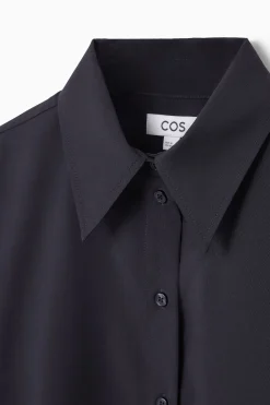 Fashion COS OVERSIZE'OWA MALOWANA WEŁNIANA KOSZULA