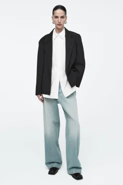 New COS OVERSIZE'OWA MARYNARKA Z SZEROKIMI RAMIONAMI