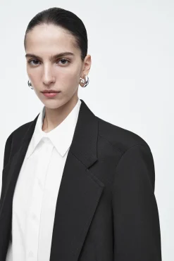 New COS OVERSIZE'OWA MARYNARKA Z SZEROKIMI RAMIONAMI