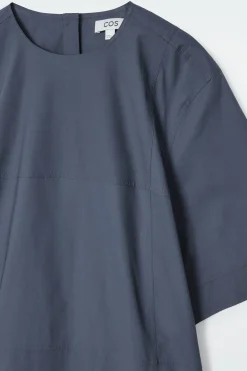 Online COS OVERSIZE'OWA POPELINOWA SUKIENKA T-SHIRTOWA