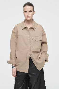 Best COS OVERSIZE'OWA ROBOCZA KOSZULA WIERZCHNIA
