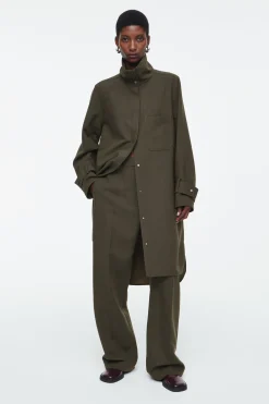 Hot COS OVERSIZE'OWA SZMIZJERKA Z MIESZANKI Z WEŁNĄ