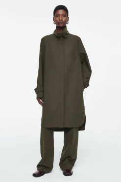 Hot COS OVERSIZE'OWA SZMIZJERKA Z MIESZANKI Z WEŁNĄ