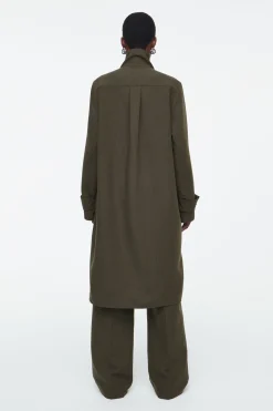 Hot COS OVERSIZE'OWA SZMIZJERKA Z MIESZANKI Z WEŁNĄ