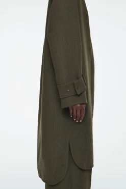 Hot COS OVERSIZE'OWA SZMIZJERKA Z MIESZANKI Z WEŁNĄ