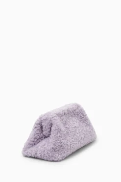 Hot COS OVERSIZE'OWA USZTYWNIANIA KOPERTÓWKA Z MISIA Liliowy