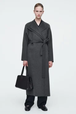 Discount COS OVERSIZE'OWY PŁASZCZ Z DWUSTRONNEGO MATERIAŁU