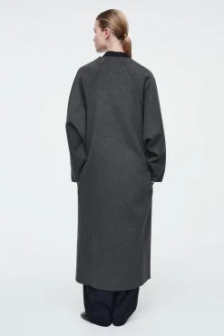 Discount COS OVERSIZE'OWY PŁASZCZ Z DWUSTRONNEGO MATERIAŁU