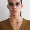 New COS OWALNE OKULARY PRZECIWSŁONECZNE