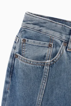 Fashion COS PANELOWA ROZSZERZANA SPÓDNICA DŻINSOWA