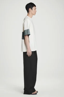 Fashion COS PANELOWY T-SHIRT OVERSIZE