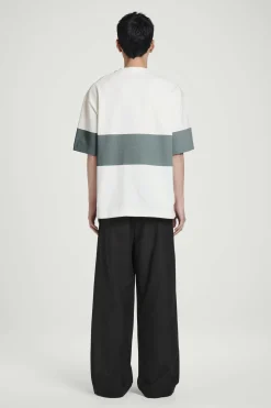 Fashion COS PANELOWY T-SHIRT OVERSIZE