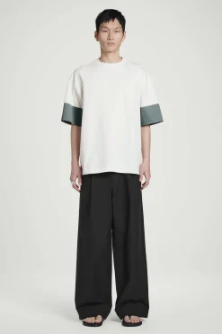 Fashion COS PANELOWY T-SHIRT OVERSIZE