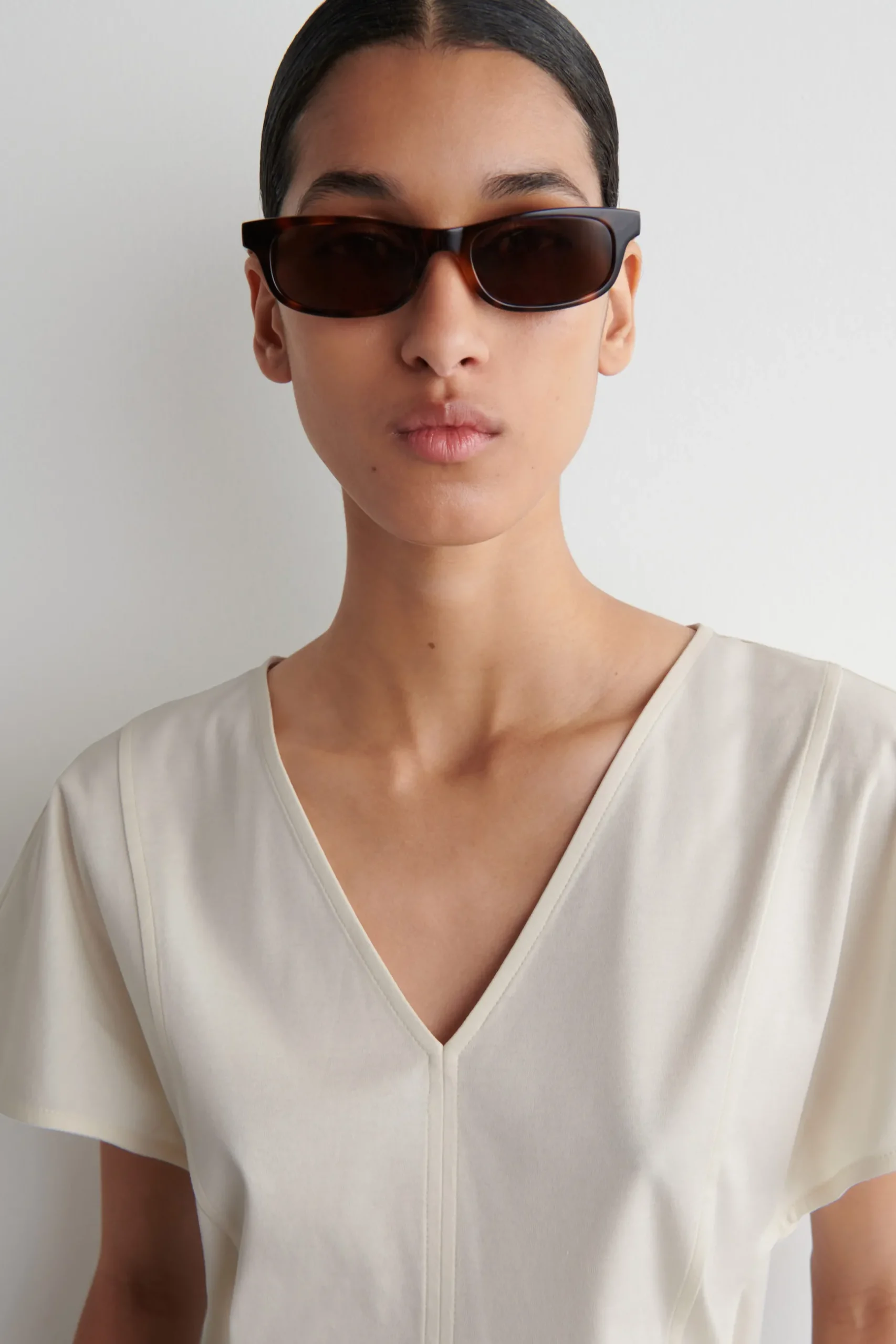 Best COS PETALSLEEVE COTTON TOP