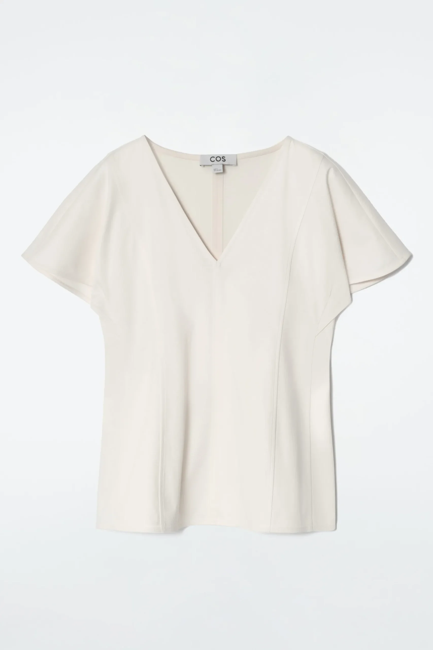 Best COS PETALSLEEVE COTTON TOP
